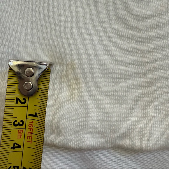 LOFT Gray and Cream Long Sleeve Top - Picture 4 of 4